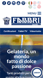 Mobile Screenshot of fabbri1905.com